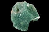 Green Heulandite Crystal Cluster - India #168967-1